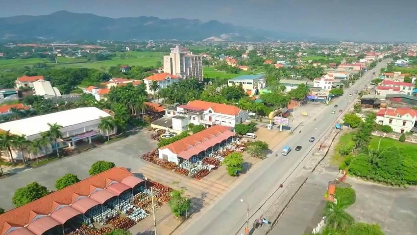 Tiến độ xây dựng hạ tầng Cụm công nghiệp Kim Sen Quảng Ninh