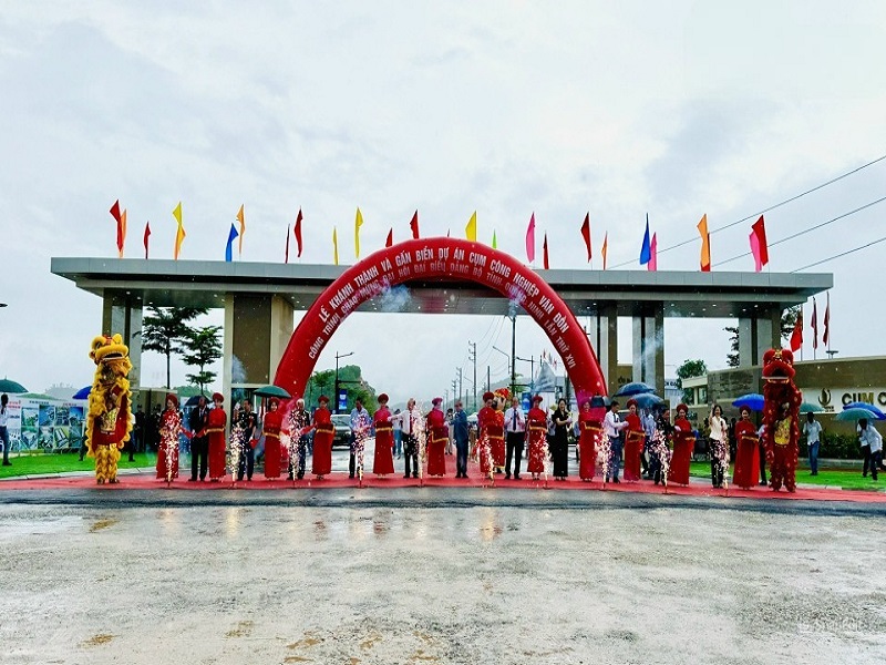 Khánh thành Cụm công nghiệp Vân Đồn, Quảng Ninh 