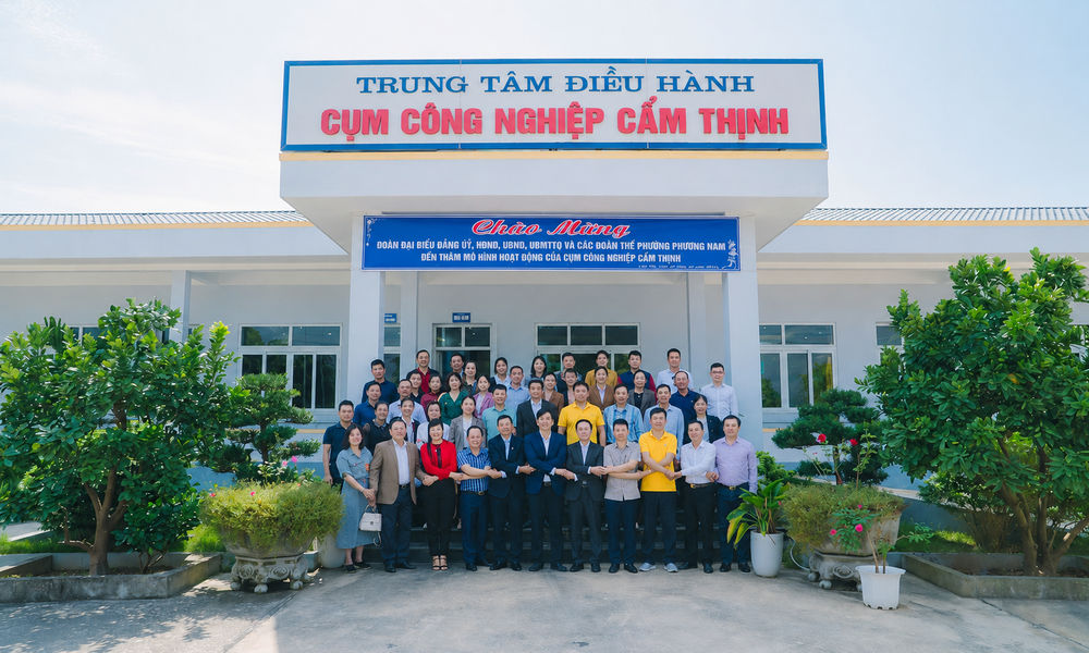 Lịch sử hình thành và quá trình phát triển CCN Cẩm Thịnh