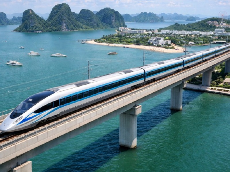 Chính thức khởi công tuyến đường sắt 5,6 tỷ USD nối Hà Nội - Quảng Ninh 