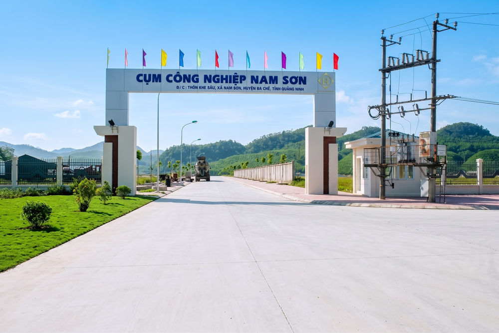 Tiến độ xây dựng hạ tầng Cụm công nghiệp Nam Sơn Quảng Ninh